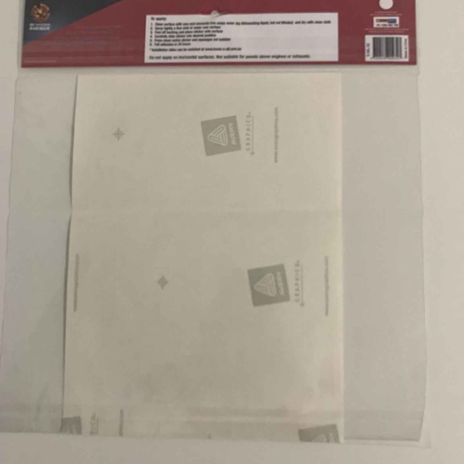 A-League Newcastle Jets FC Mega Supersized Logo Decal Sticker 25cm