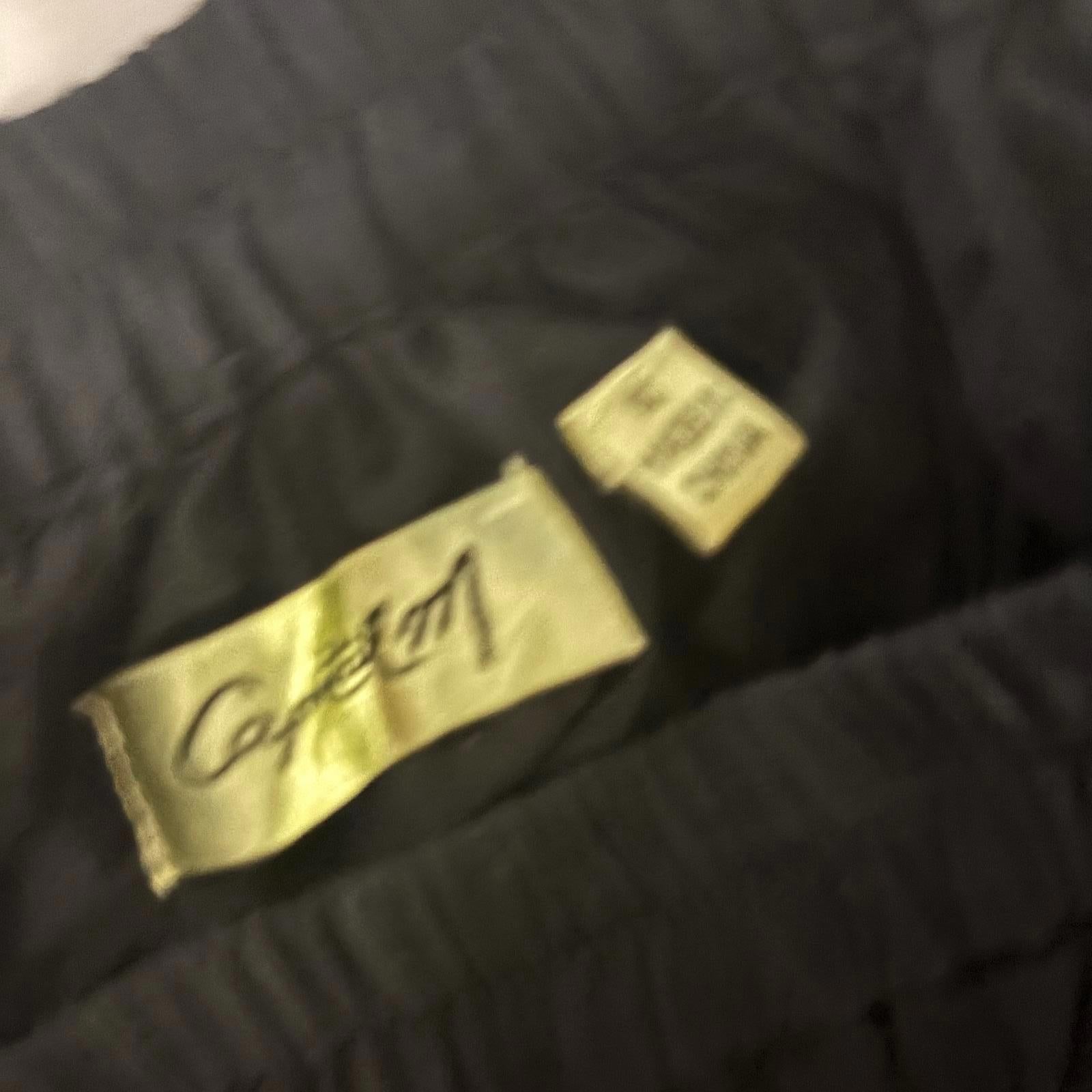 Capital M Black Tiered Skirt Women's Size M Vintage Boho Summer