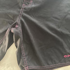 Ripcurl Shorts Women 14 Black (Pink Stitching) Low Rise Board shorts