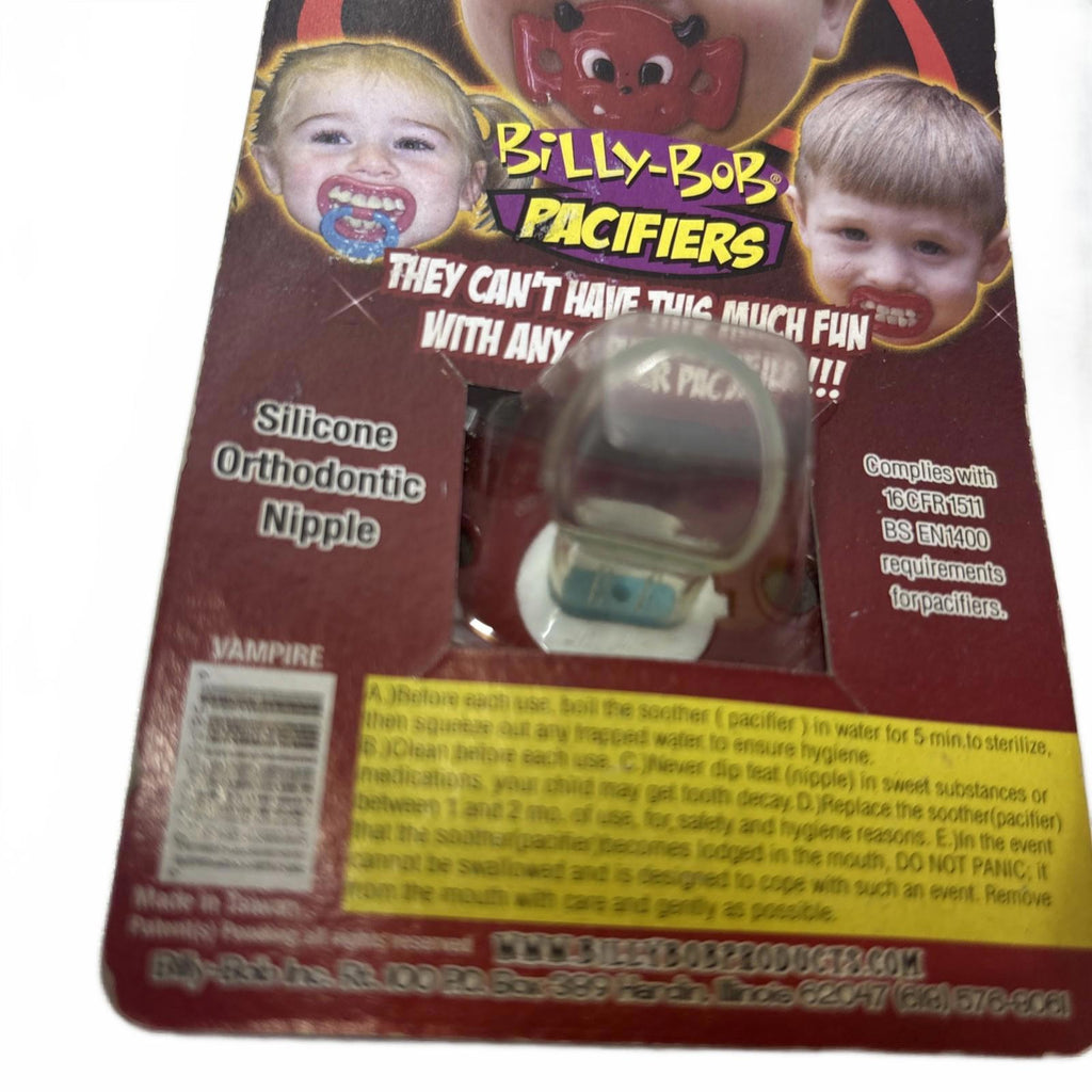 Little Vampire Pacifier - Come Sell Nearly Anything