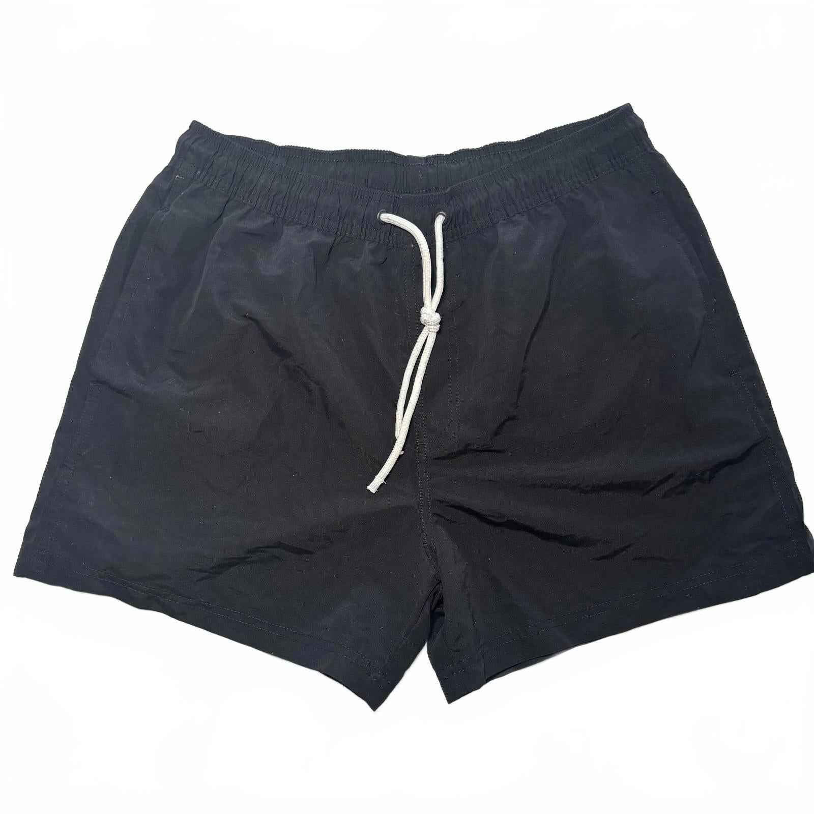 Wave Zone Medium Men's Black Swim Trunks #MensSwimwear #WaveZone #Medium