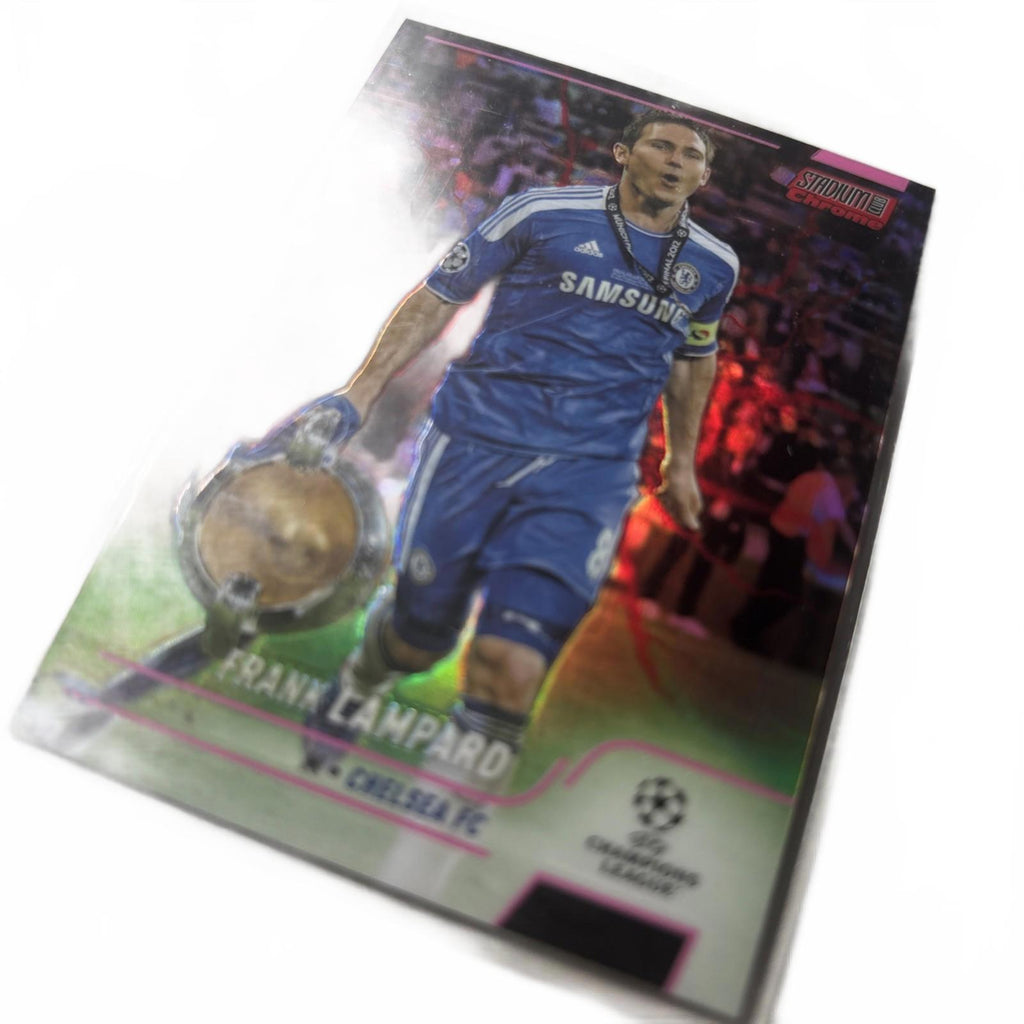 2022 TOPPS Stadium Club Chrome Soccer FRANK LAMPARD Pink Electric Charge Card 36