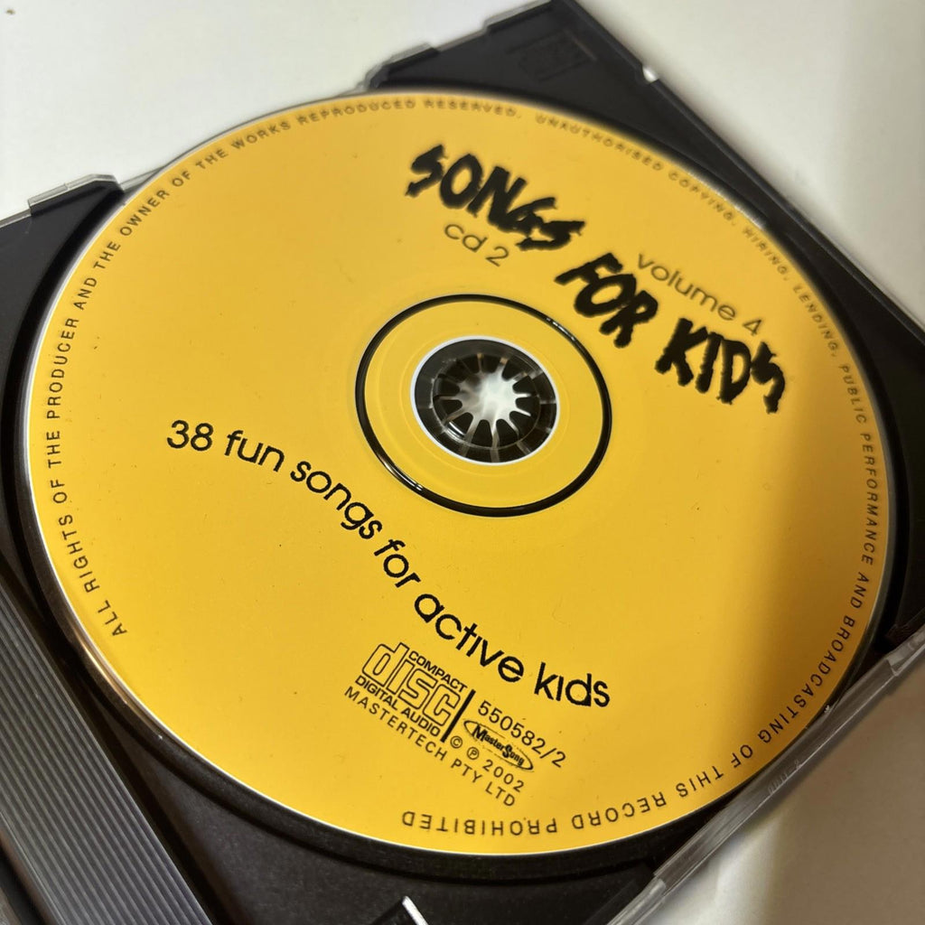 588 NEW SEALED (CD) SONGS FOR KIDS VOLUME 4 38 FUN SONGS FOR ACTIVE KIDS - Come Sell Nearly Anything
