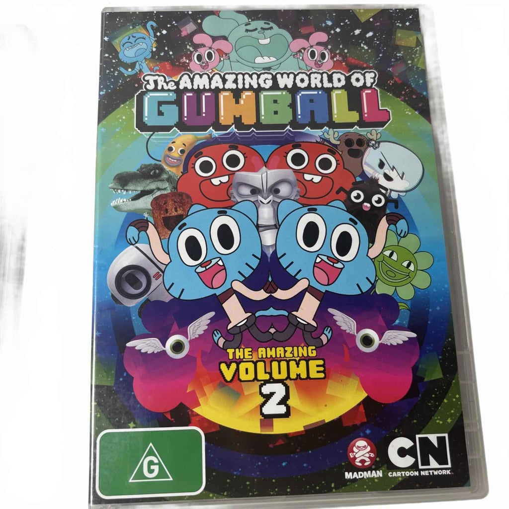 The Amazing World of Gumball: The Amazing Volumes 1,2 & 3 DVDs - Region 4, PAL