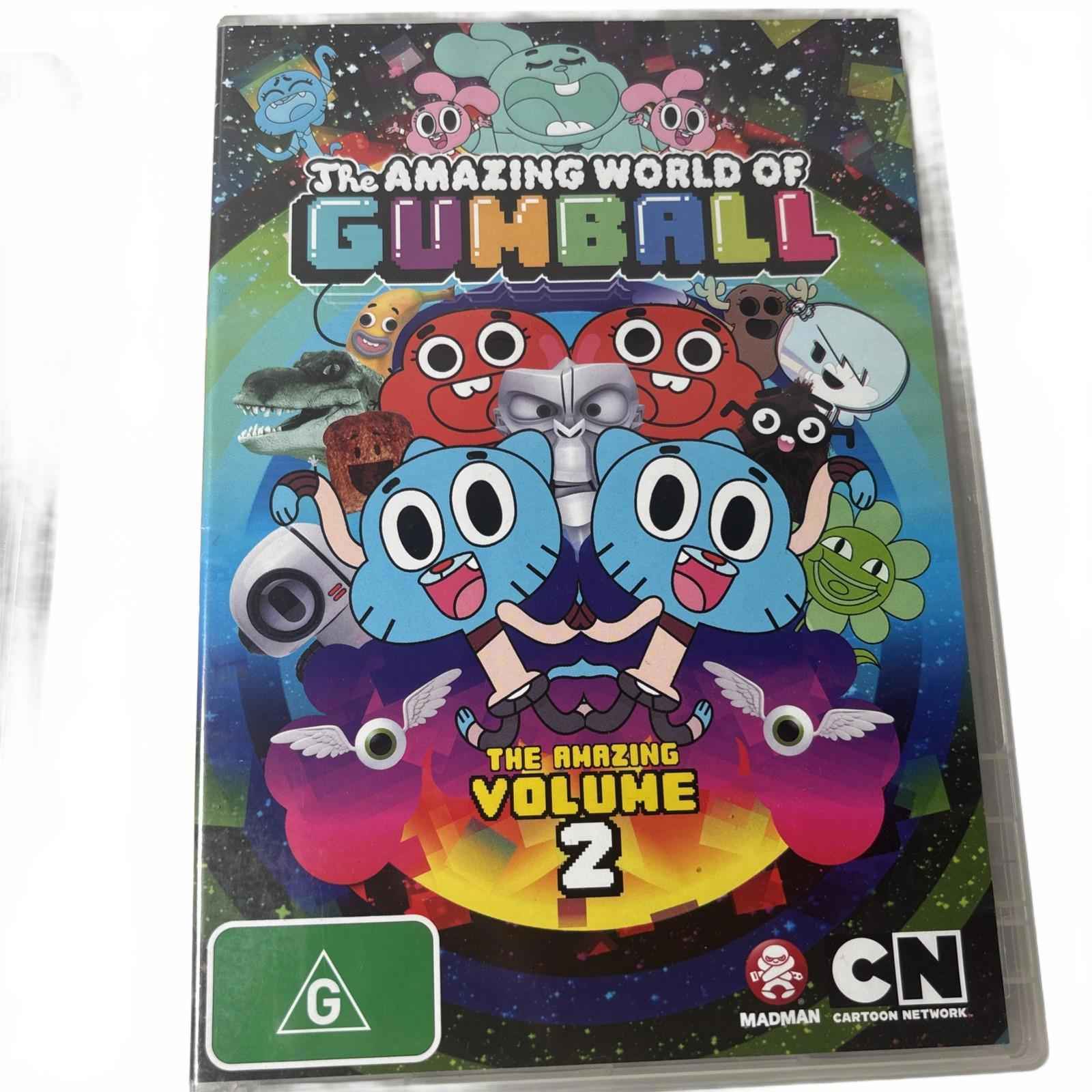 The Amazing World of Gumball: The Amazing Volumes 1,2 & 3 DVDs - Region 4, PAL