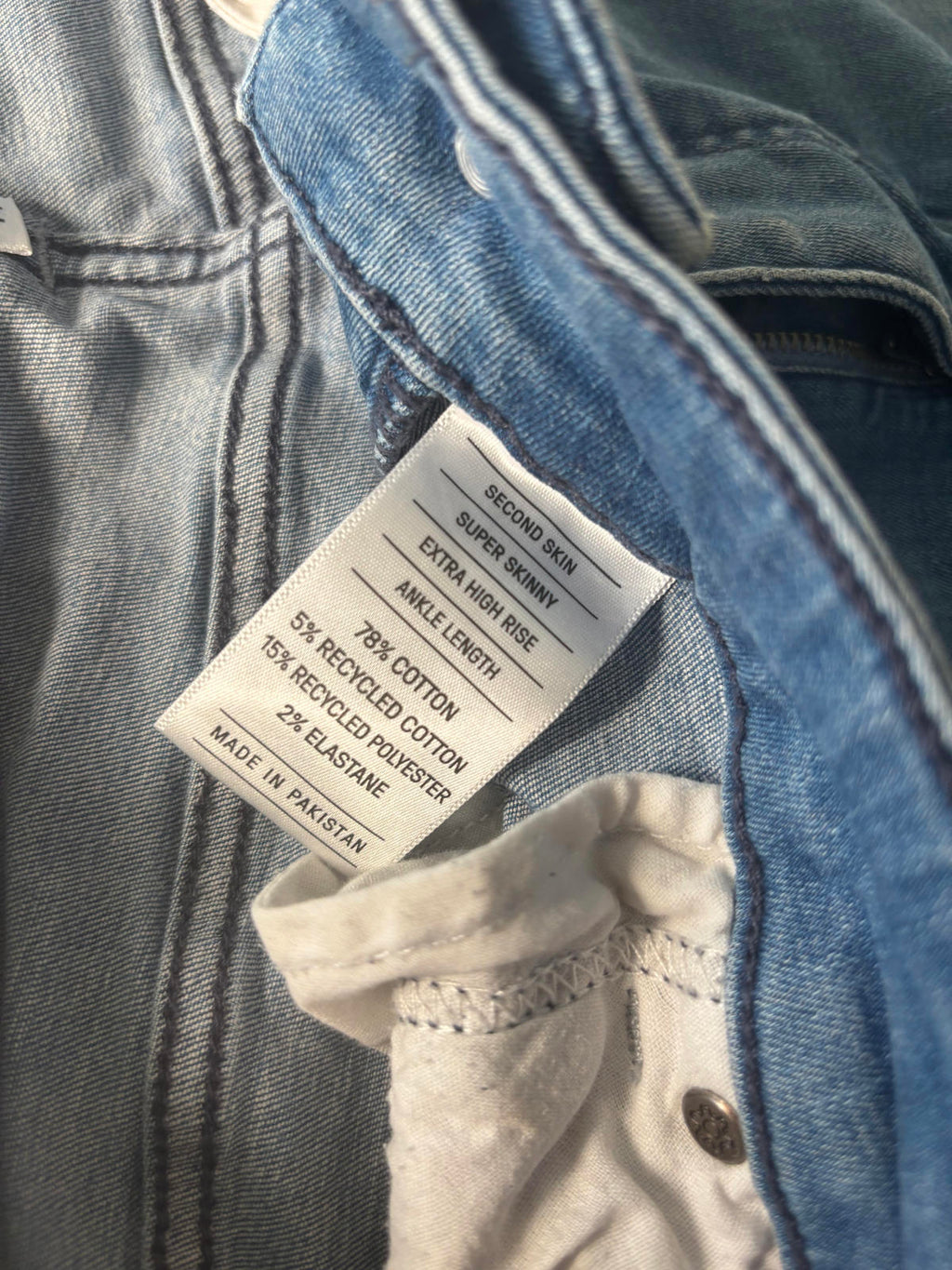 Women's Skinny Jeans Size Waist 31 in. Super Soft High Rise - Come Sell Nearly Anything