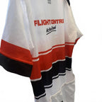 Nimble Wear Race Cut White Flight Centre Bike Shirt Size M Active Travel. T6-14 - Come Sell Nearly Anything