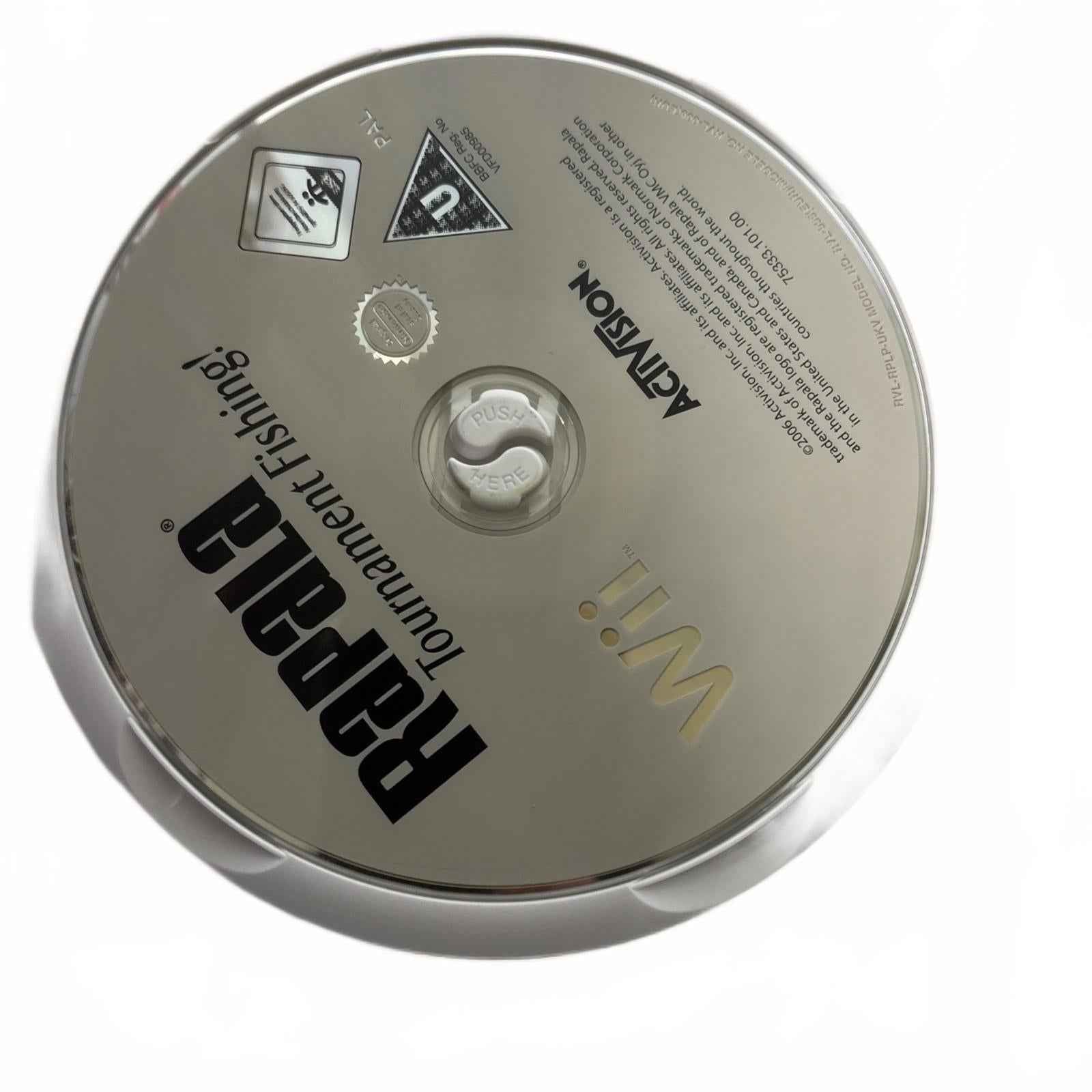 Rapala Tournament Fishing - Nintendo Wii PAL Complete with Manual Pre-owned