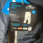 Mens CRANE Snow Extreme Black Size XS Ski Snowboarding Pants BNWT - Come Sell Nearly Anything