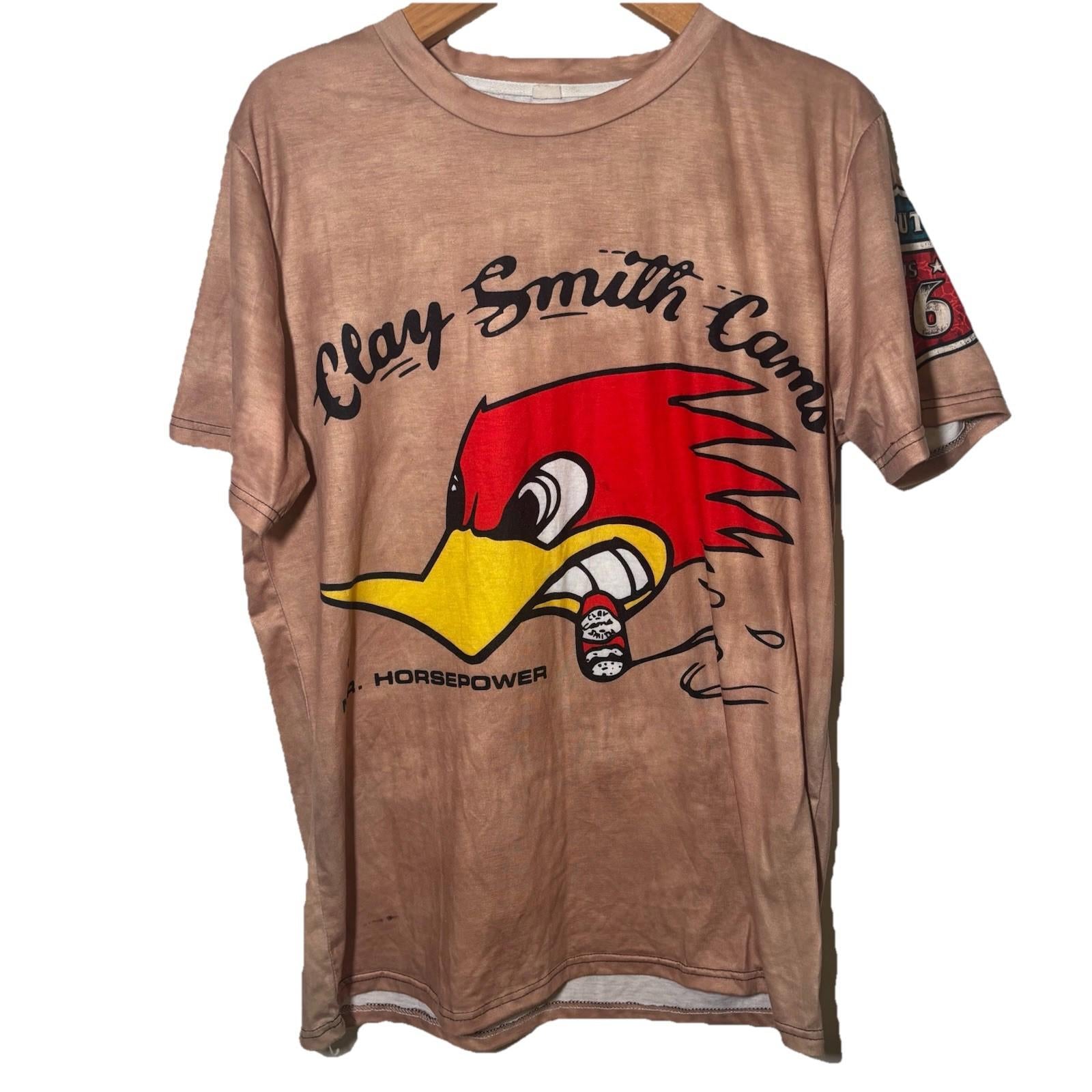 Mr. Horsepower Clay Smith Cams US Route 66 T-Shirt Drag Retro Size L - Come Sell Nearly Anything