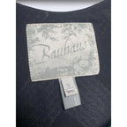 WOMENS Vintage Sz S black & White Sequence BAUHAUS dress Side Zip T2-10 - Come Sell Nearly Anything