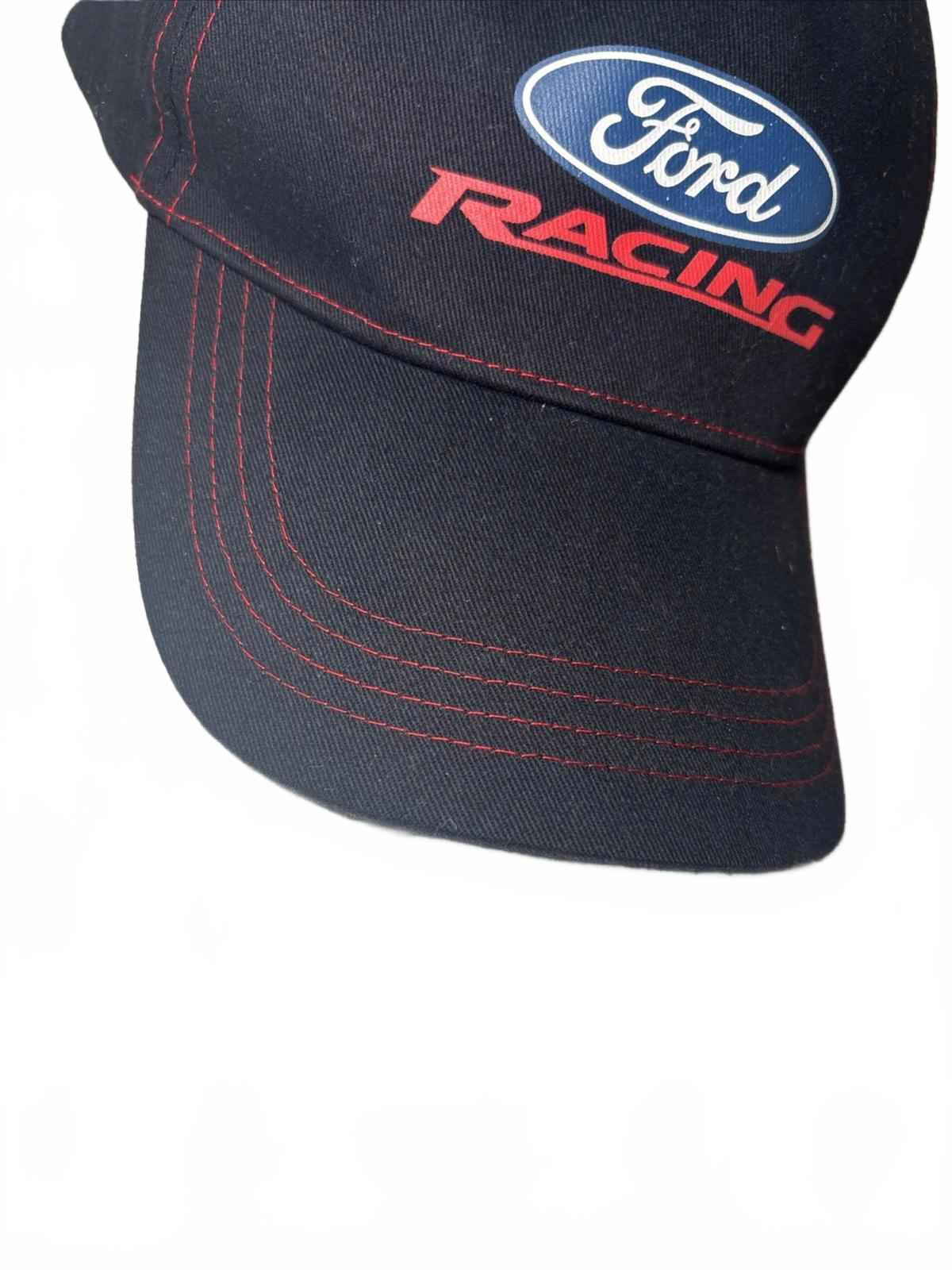 Team Ford Racing Promotional Adjustable Hat With Red Stitching