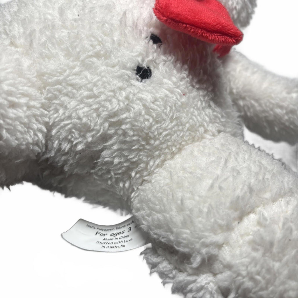 Make My Bear Australia Plush Cushy Critter Snowman (build A Bear Type)