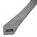 BOTTINELLI Original Made IN Italy Gray Textured Men's Tie