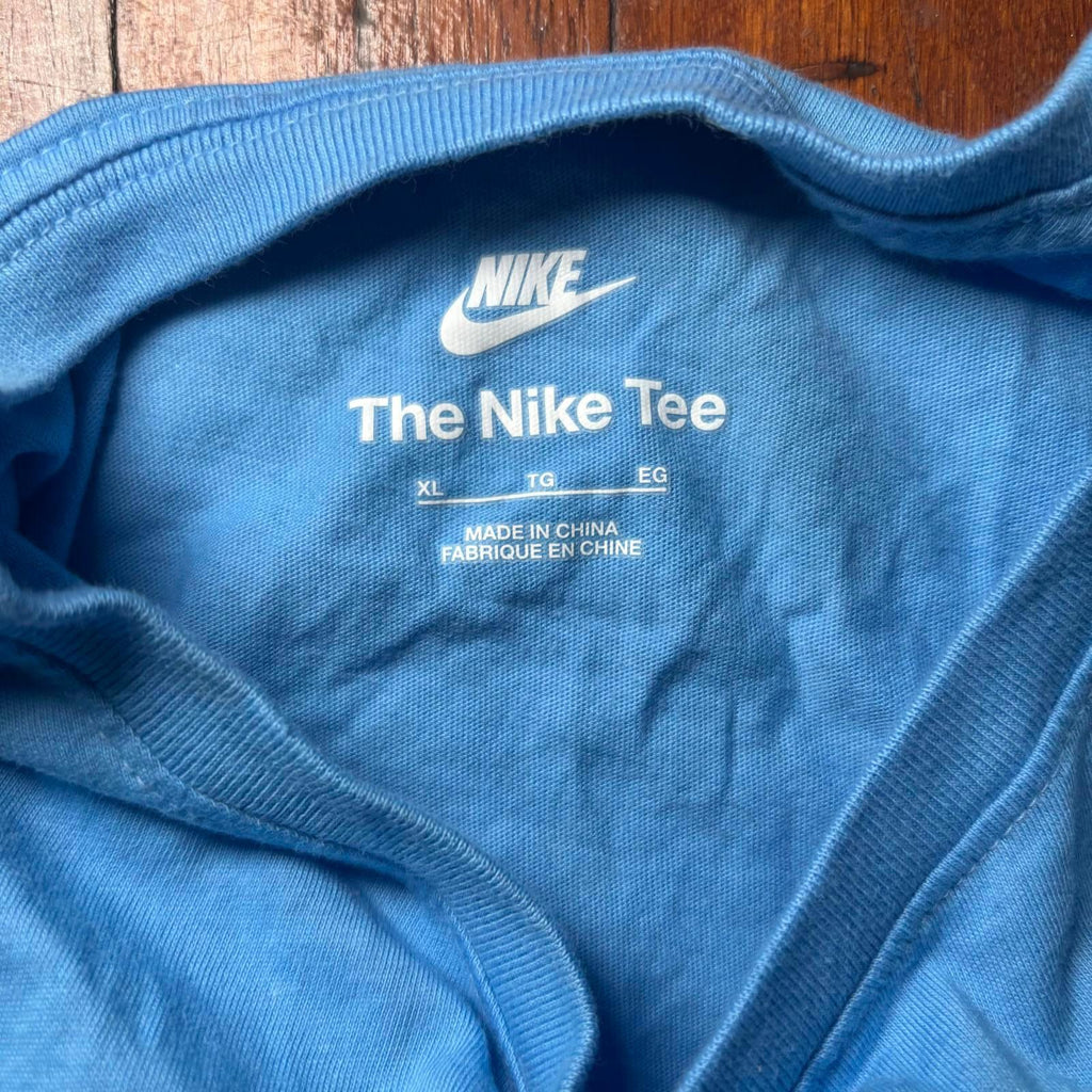 Nike The Nike Tee Men's Activewear T-Shirt XL Blue - Come Sell Nearly Anything