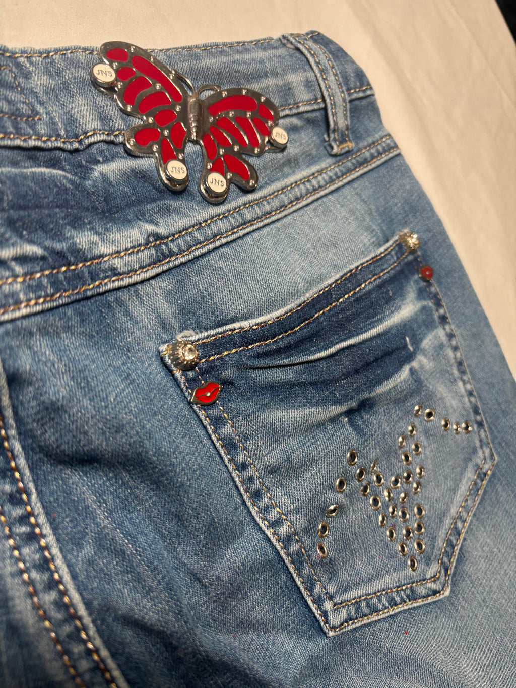 DM Women's Wide Leg Jeans Size 30W Denim #WideLeg #Denim Y2K - Come Sell Nearly Anything