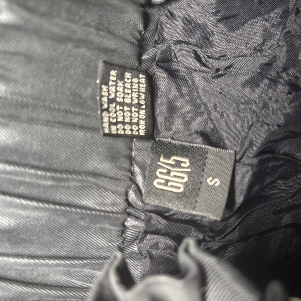 GG15 Women's Small Black Casual Pants Elastic Waist with Button Detail - Come Sell Nearly Anything