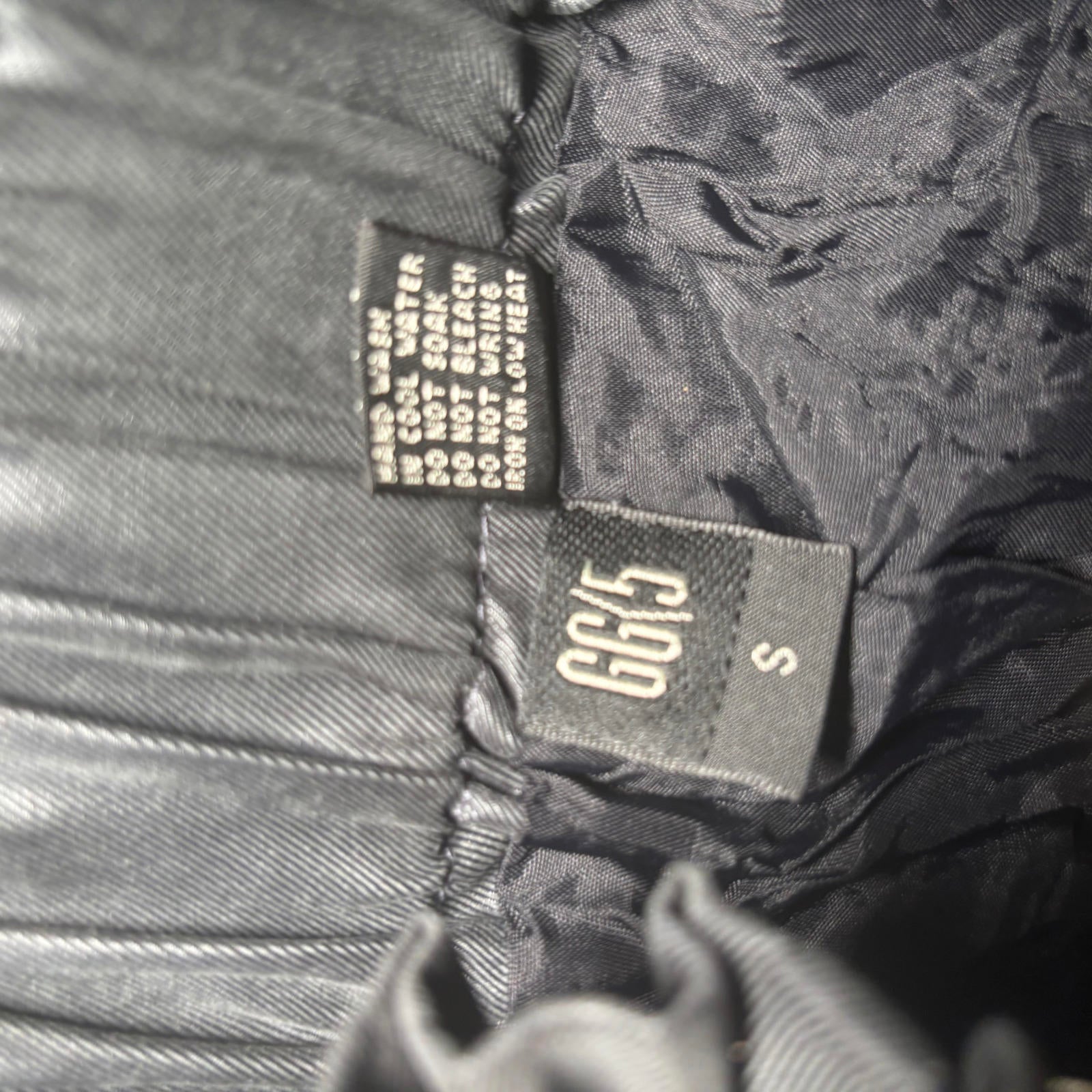 GG15 Women's Small Black Casual Pants Elastic Waist with Button Detail - Come Sell Nearly Anything