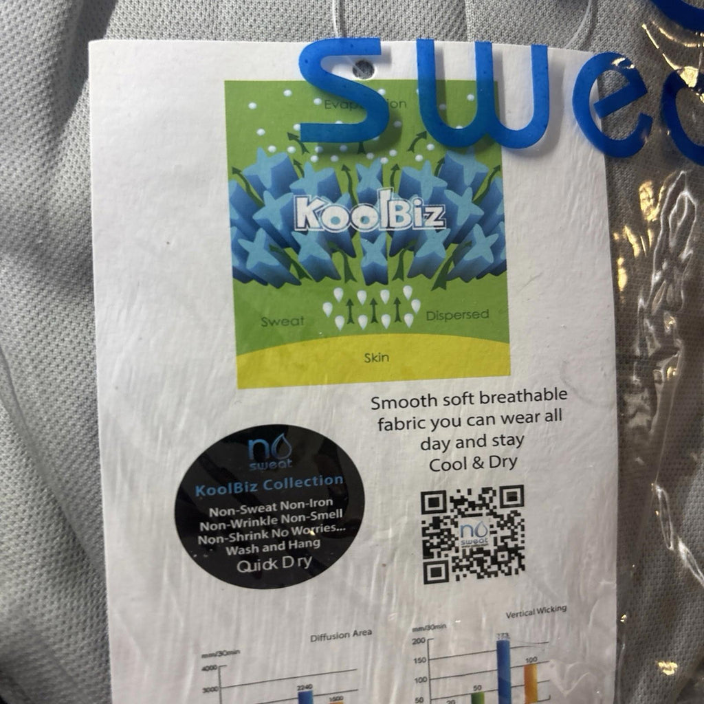 Genuine No Sweat Resistant Shirt Exercise Gym Work & Stay Dry L - Come Sell Nearly Anything