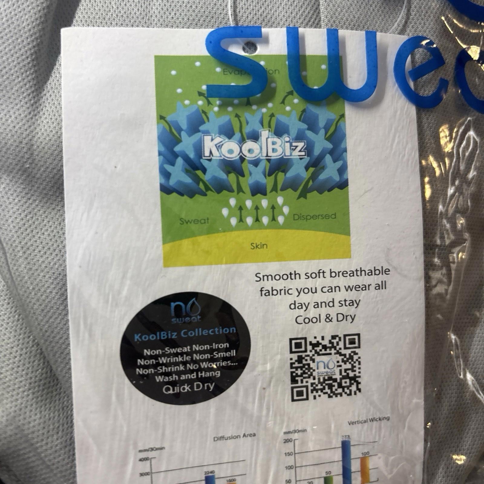 Genuine No Sweat Resistant Shirt Exercise Gym Work & Stay Dry L - Come Sell Nearly Anything