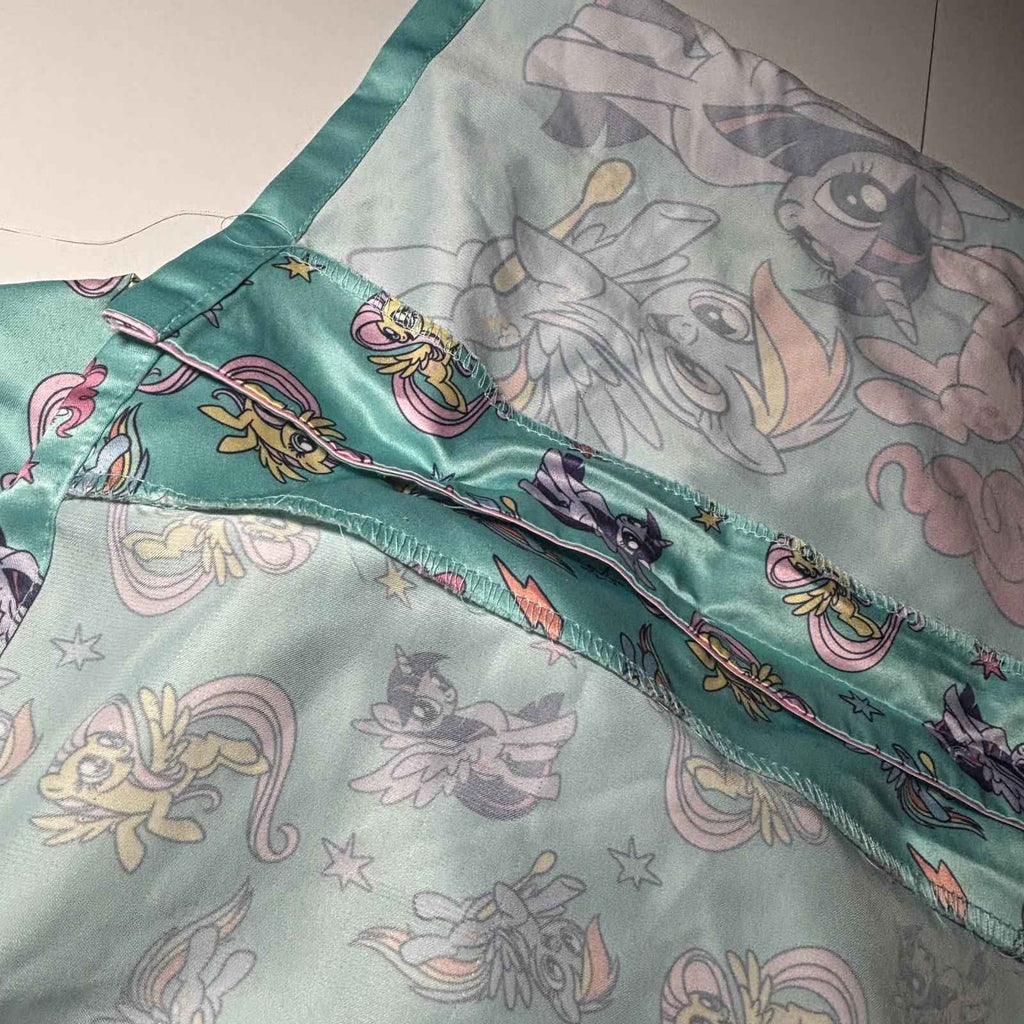 My Little Pony Girls' Satin Pajama Set Size 8