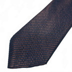 Fellini Men's Navy Blue Striped Tie