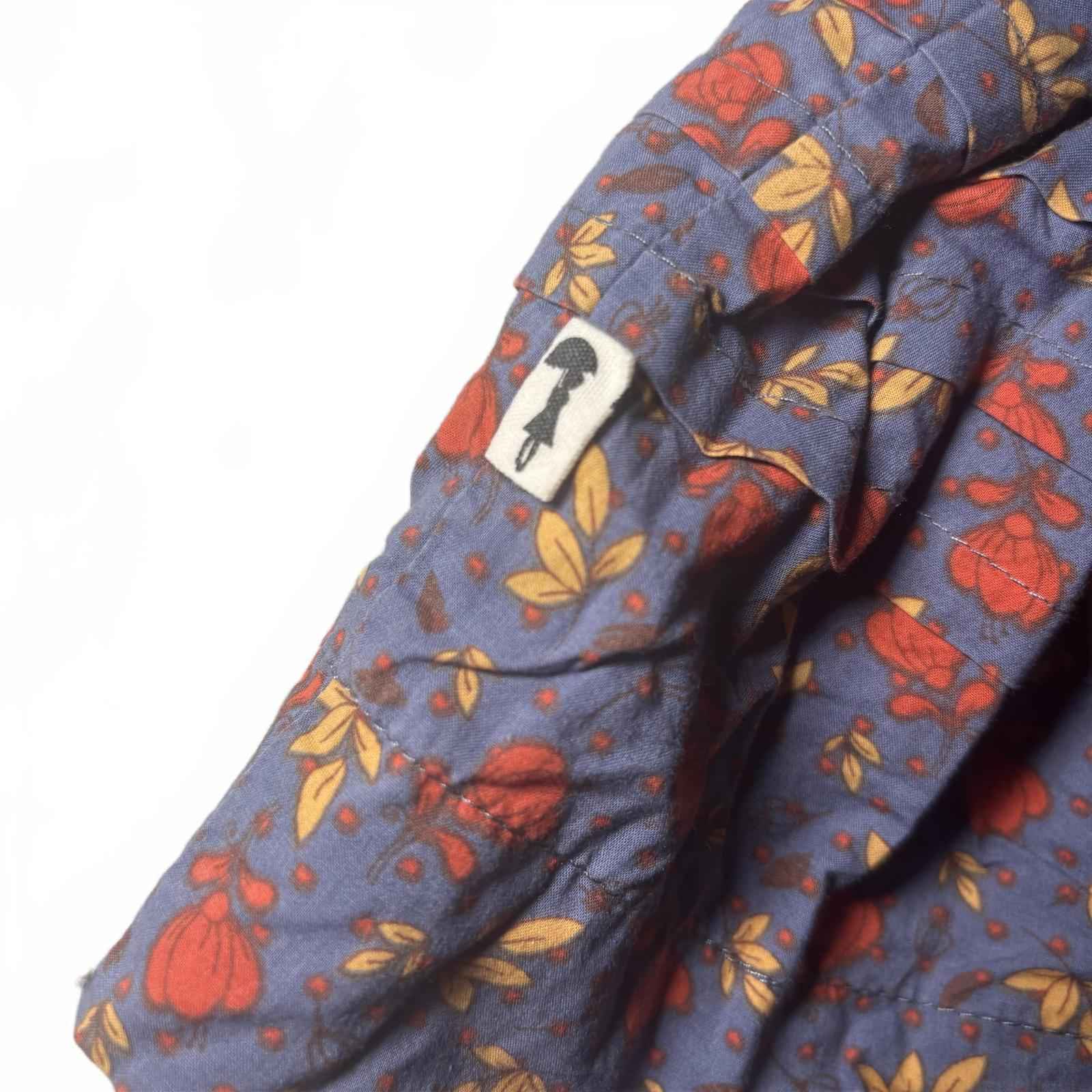 Lacey Lane Girls' Floral Button-Front Dress Size 4 Vintage Style