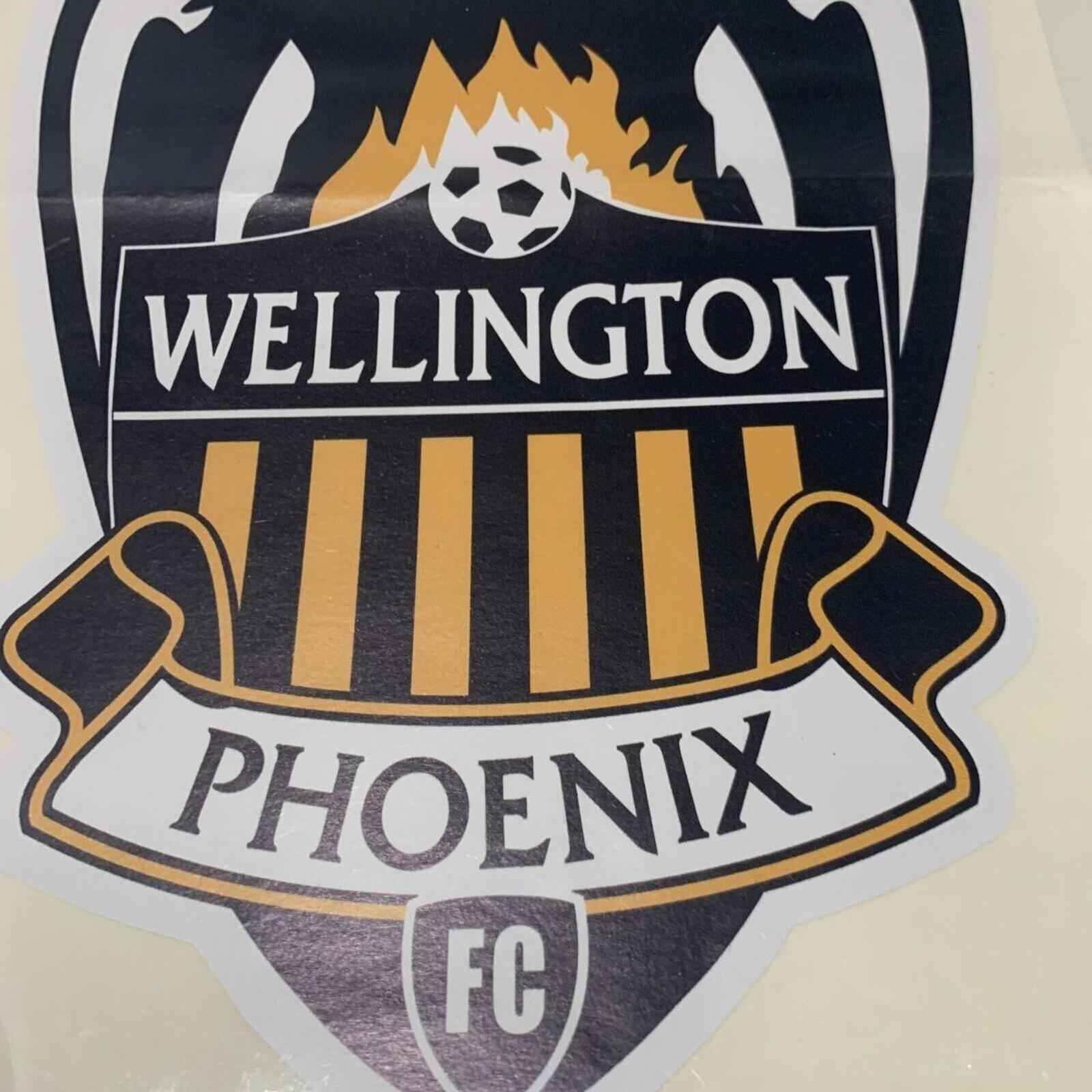 Wellington Phoenix A-League Supersized Mega Team Car Logo Sticker 25cm