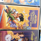 Walt Disney Classics VHS Tape Collection - Peter Pan, Lady and the Tramp, Robin 