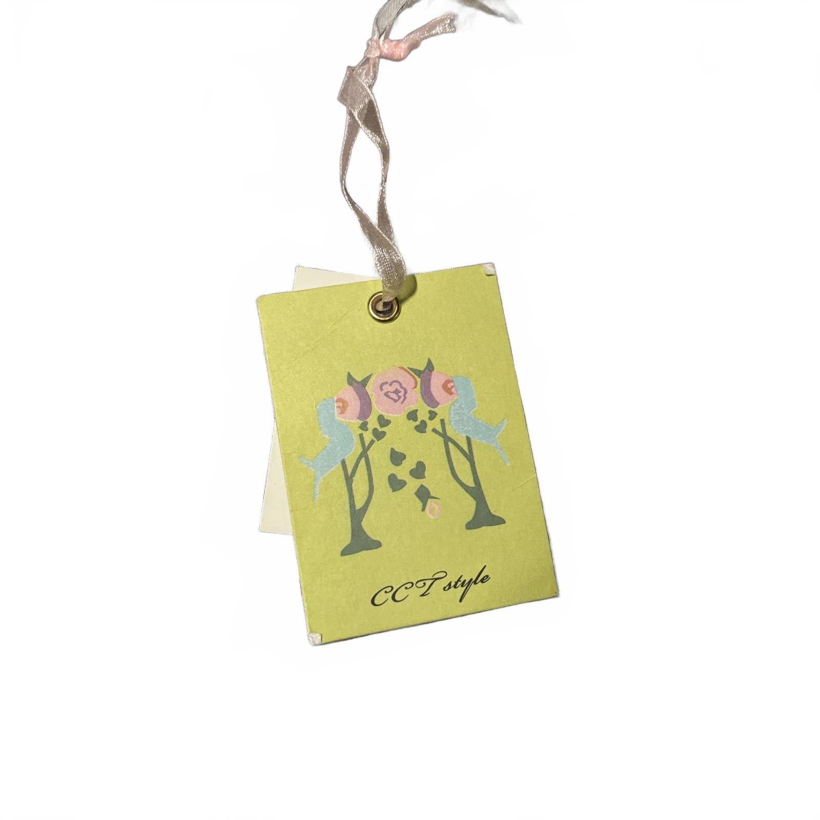 Women's CCT Fashion Silver Satin Bubble Hem Skirt with Ribbon Detail Size M BNWT