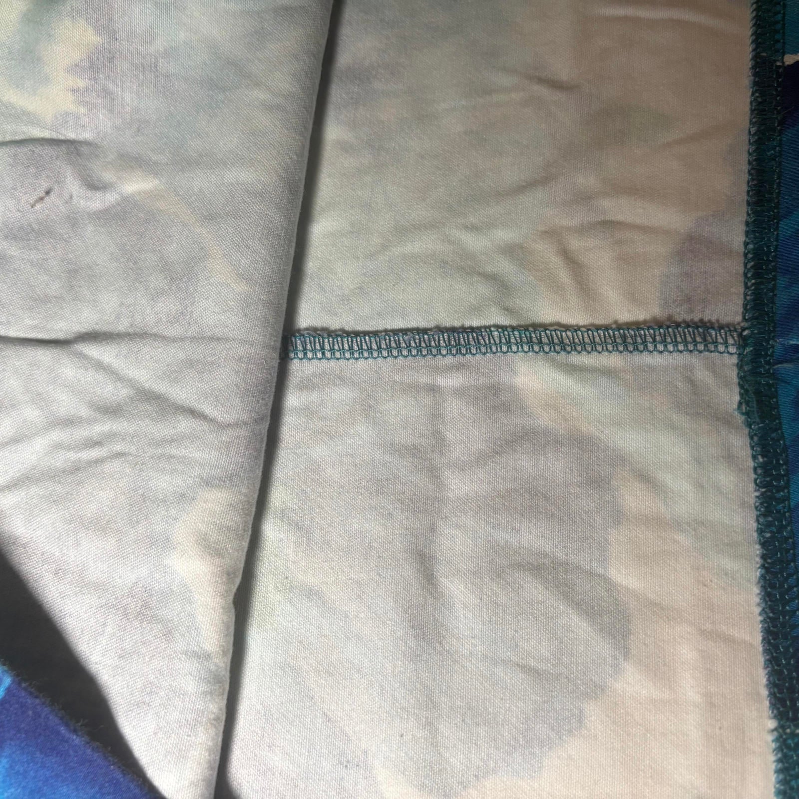 Chico Loco Women's Floral Skirt Size 14 Blue White Green #WomensSkirt #FloralSkq - Come Sell Nearly Anything