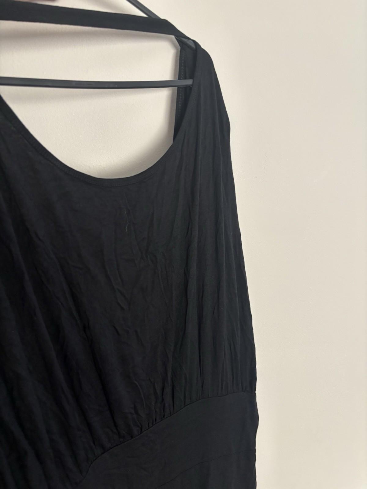 Black Zip Front Dress BNWT Miiss ME Size 14 Vintage Y2k Business Preppy - Come Sell Nearly Anything