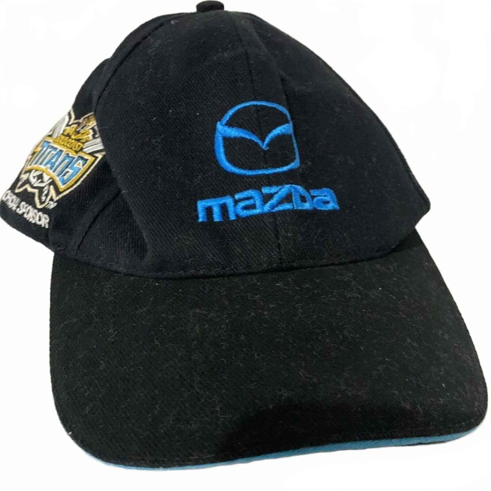 Hyundai Gold Coast Titans Sponsor Black OSFA Hat Cap...