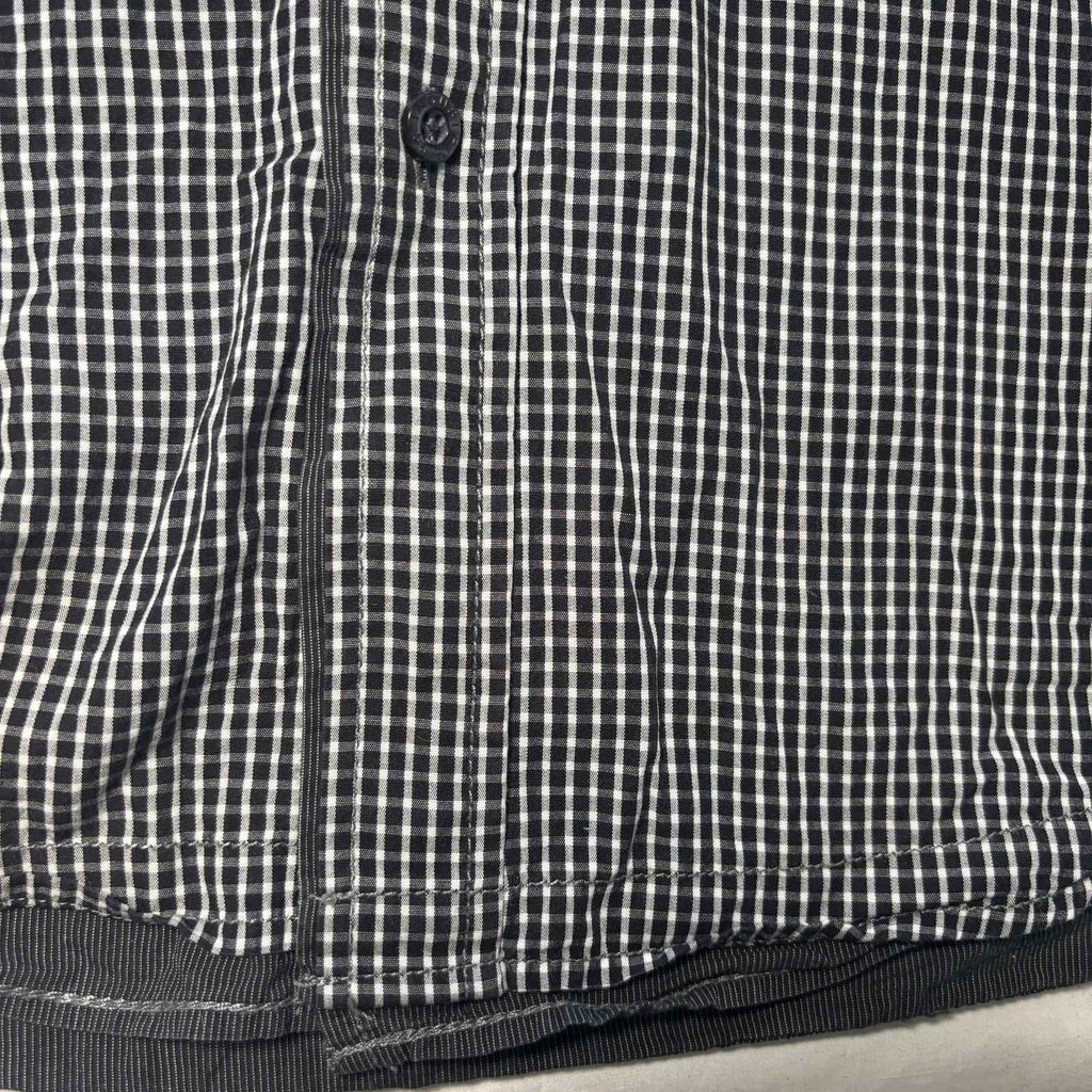 Industrie Clothing Large Men's Checker Short Sleeve Button-Up Shirt