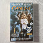 Gandhi VHS Video Tape PG  Ben Kingsley Candice Bergen Edward Fox John Gielgud - Come Sell Nearly Anything