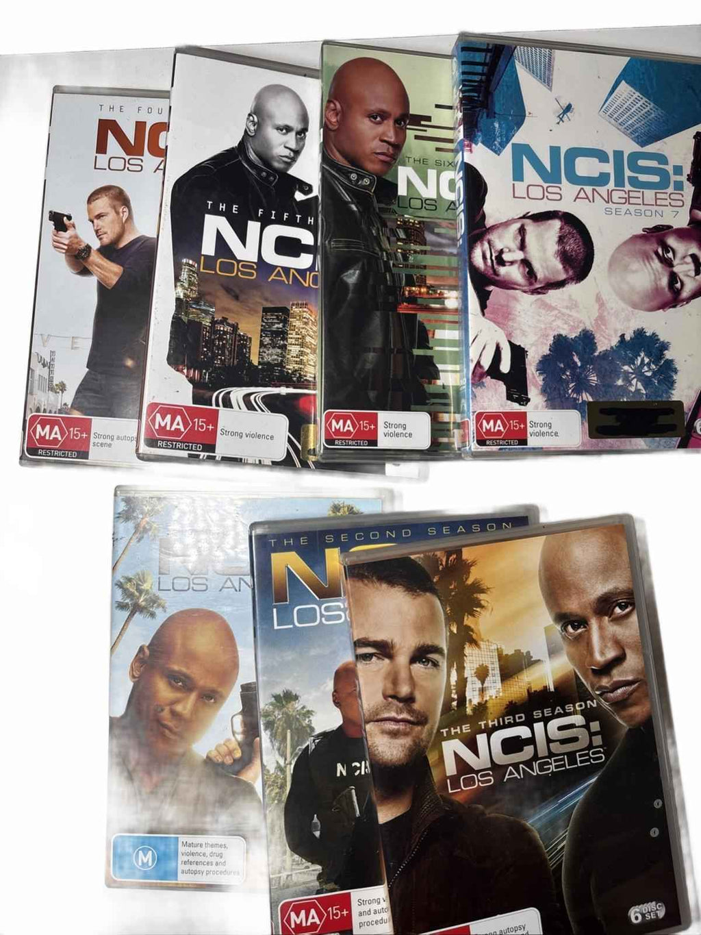 NCIS Los Angles The Complete Series 1-7 DVD (Region 1) Free Tracked Post