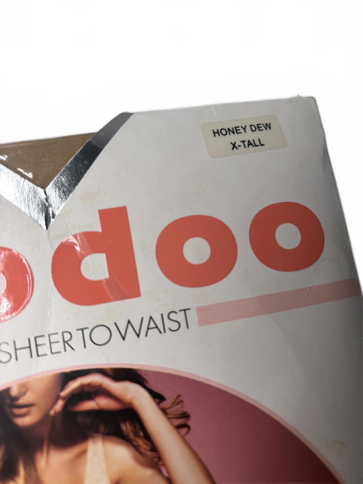 Voodoo Glow Sheer to Waist Pantyhose - Honey Dew X-Tall, 8 Denier - Come Sell Nearly Anything
