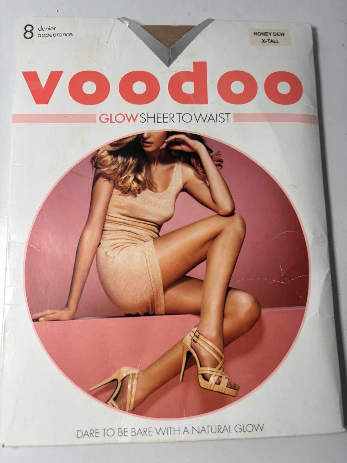 Voodoo Glow Sheer to Waist Pantyhose - Honey Dew X-Tall, 8 Denier - Come Sell Nearly Anything