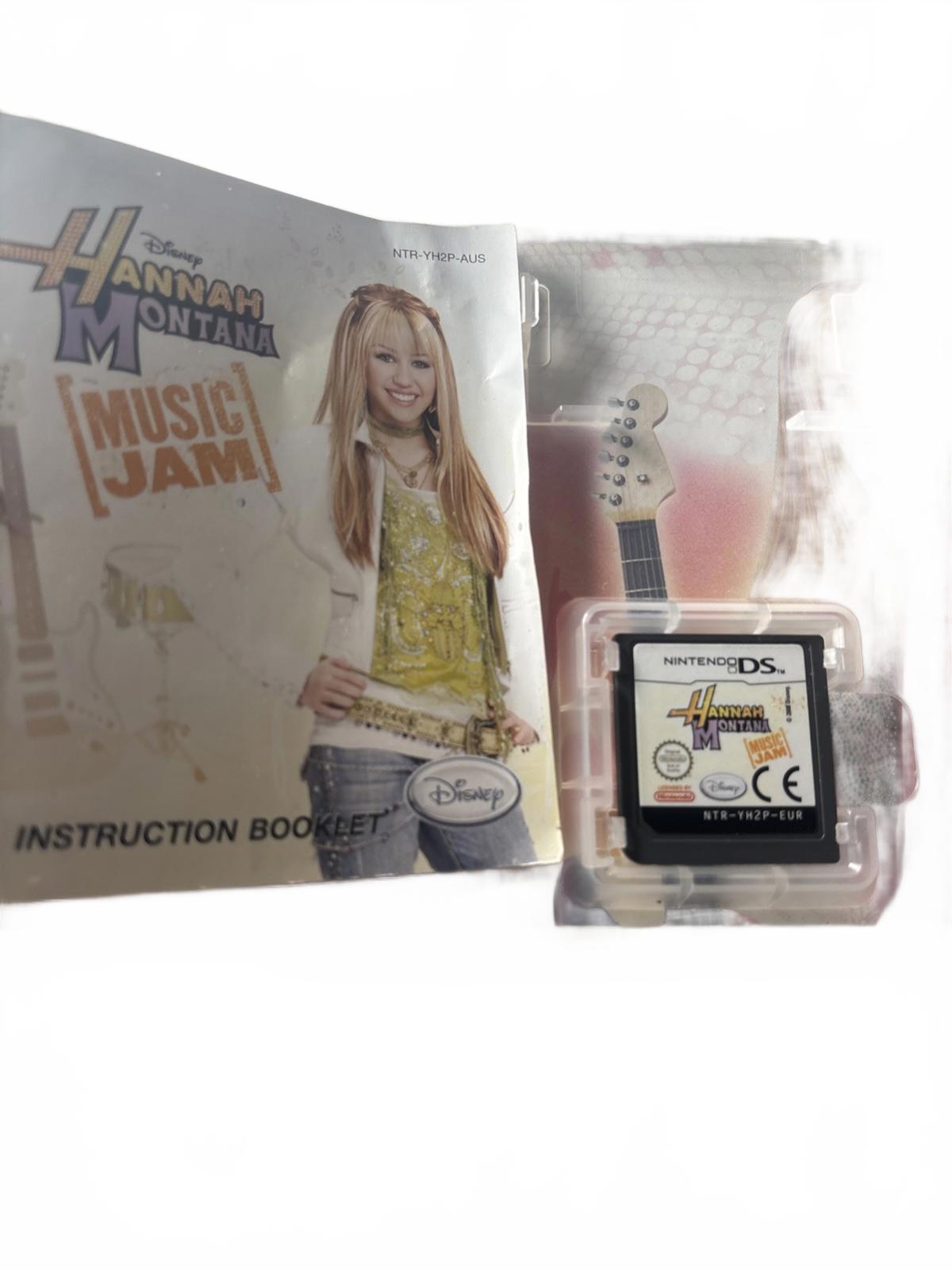 Hannah Montana, Music Jam - Nintendo DS Game - Complete with Manual - Pal