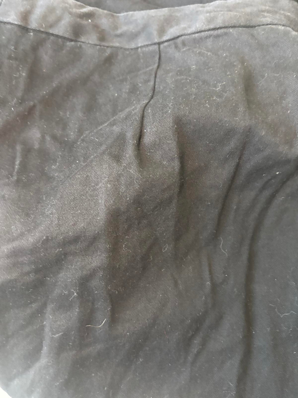 Black Women's Pants with Polka Dot Bow Detail Size 16 - Come Sell Nearly Anything