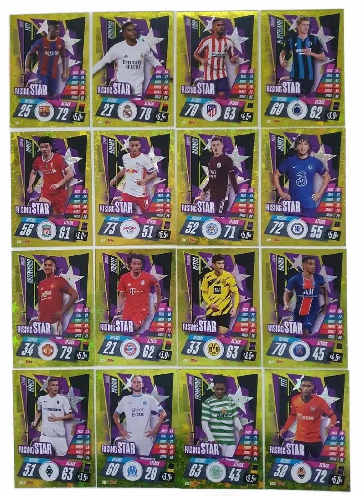 2020 Topps Match Attax UEFA Champions League #RS Rising Star "Pick Your Card”