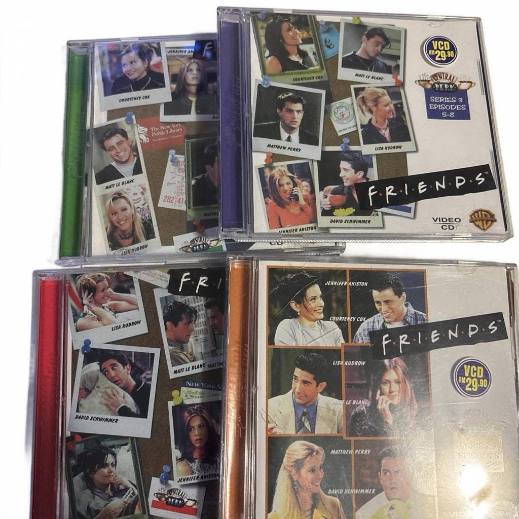 Mega Rare 1995 Friends Season 2 Episodes 1-16 Original Video CD VCD Set - Come Sell Nearly Anything