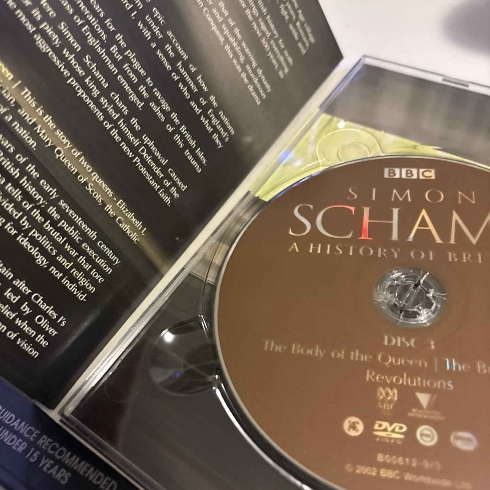 Simon Schama A History Of Britain  Complete Series DVD 3000BC - 2000AD
