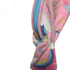 Tradie Baby Sleepwear Pink Size 0000 Rainbow Print Footed Pajamas