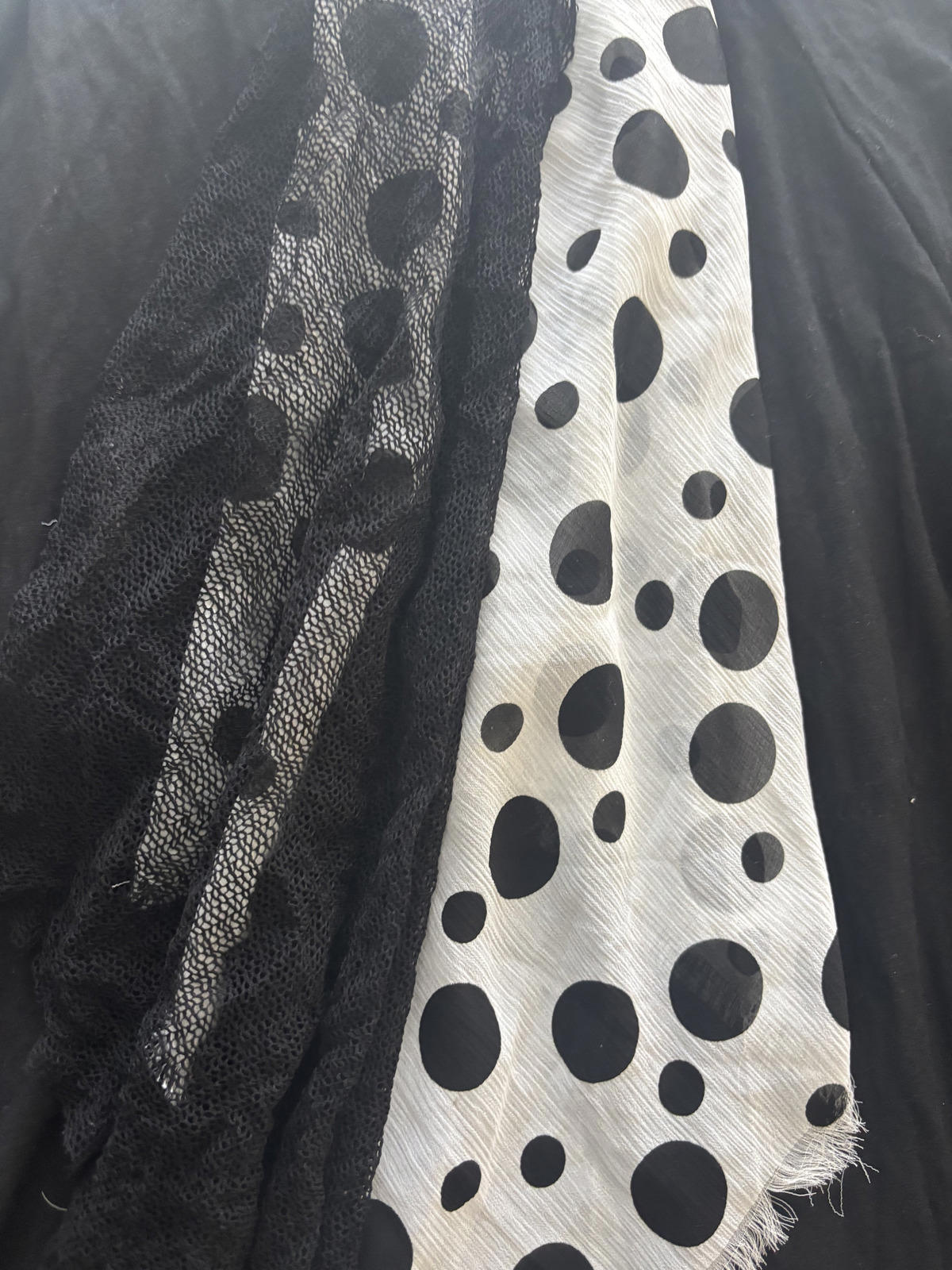 Dogstar Black Polka Dot Accent Dress Size 12 - Come Sell Nearly Anything