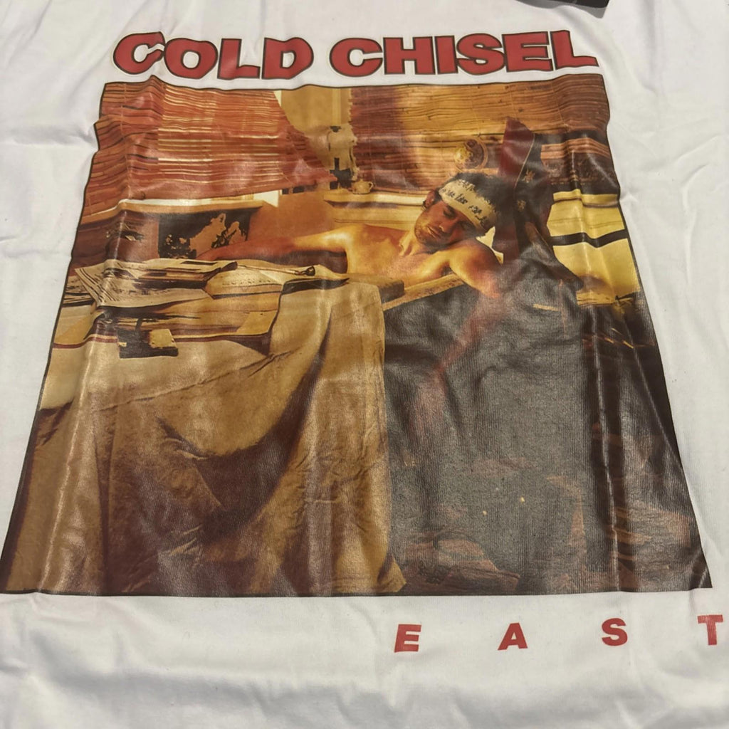 Cold ChiseL Promo East White Tee Gift Fan T-shirt BNWT Size XL - Come Sell Nearly Anything