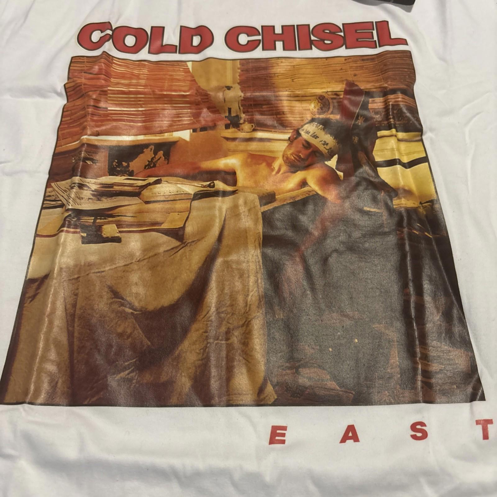 Cold ChiseL Promo East White Tee Gift Fan T-shirt BNWT Size XL - Come Sell Nearly Anything