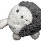 8" Josh Retro Bum Bumz Yin Yang Plush Kelly Toy Russ Soft Beanbag Ying Gray