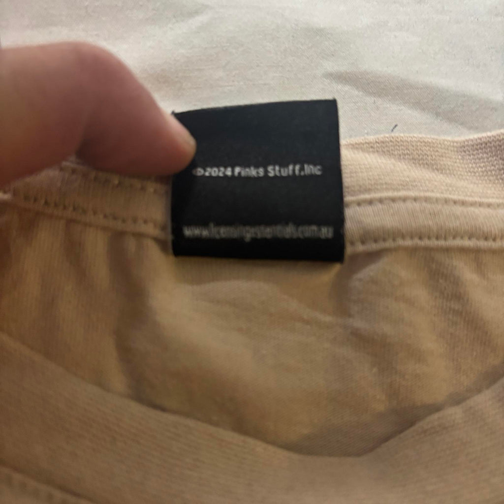 Pink Womens T-shirt Size S Y2K Summer Graphic Tee