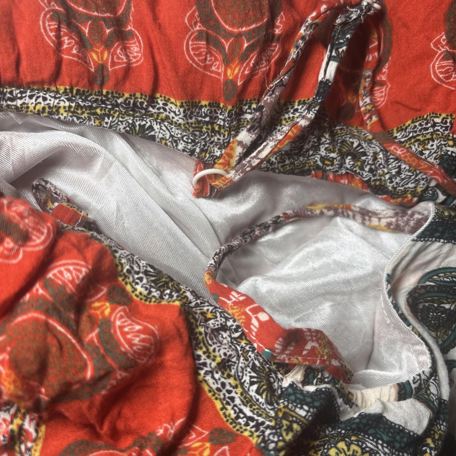 ANAP Japanese Silk Lined Stappy Bodysuit Romper Flower Design - Come Sell Nearly Anything